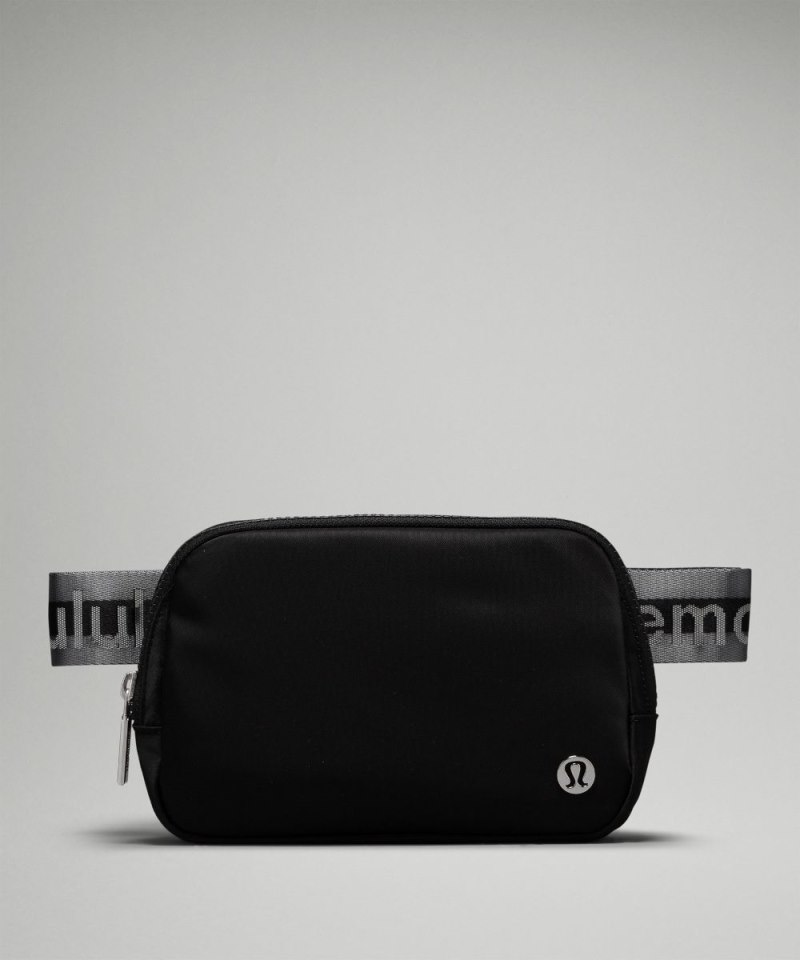 Lululemon | Women's Everywhere Belt Bag 1L Wordmark Black / Asphalt Grey / Vapor