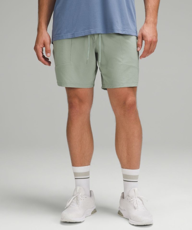 Lululemon | Men's License to Train Linerless Short 7"L Palm Court