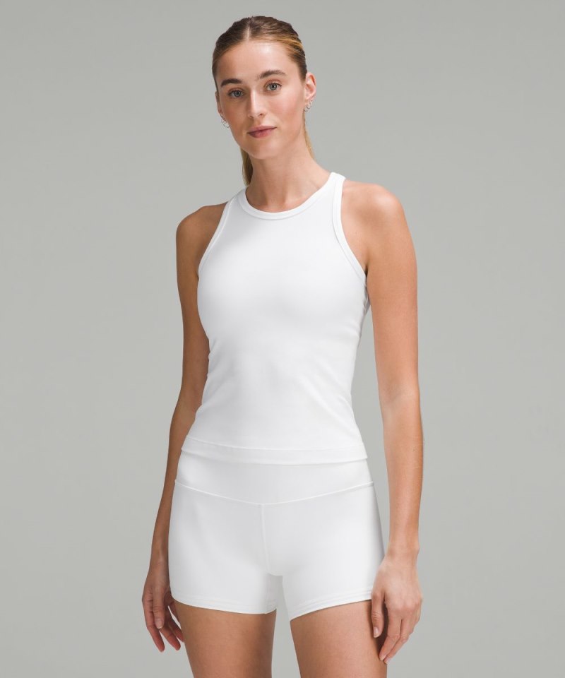 Lululemon | Women's Align Waist-Length Racerback Tank Top White