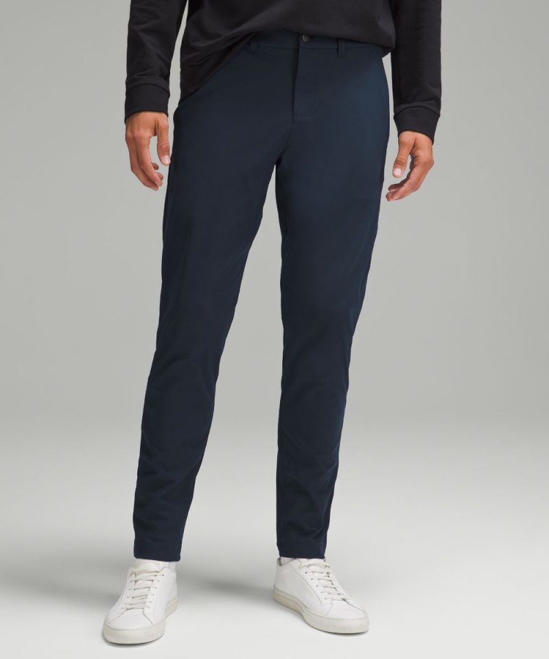 Lululemon | Men's ABC Slim-Fit Trouser 37"L Warpstreme True Navy