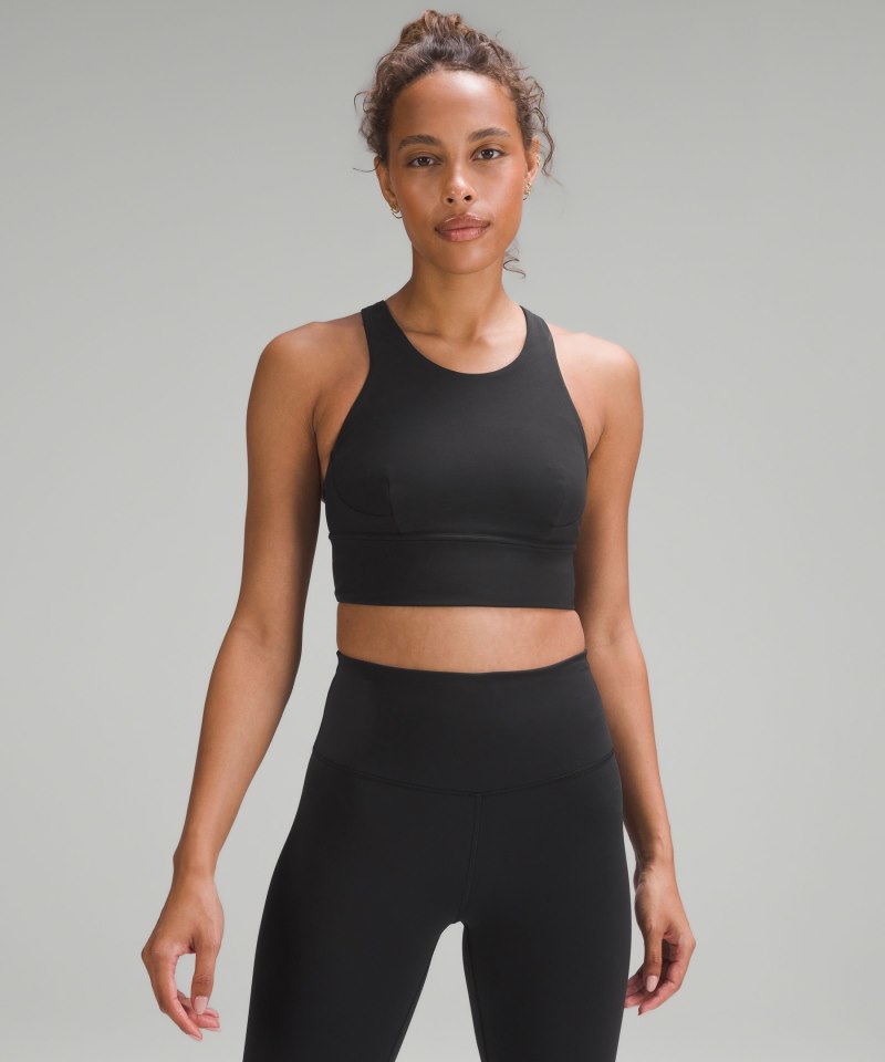 Lululemon | Women's Wunder Train Longline Bra Medium Support, C