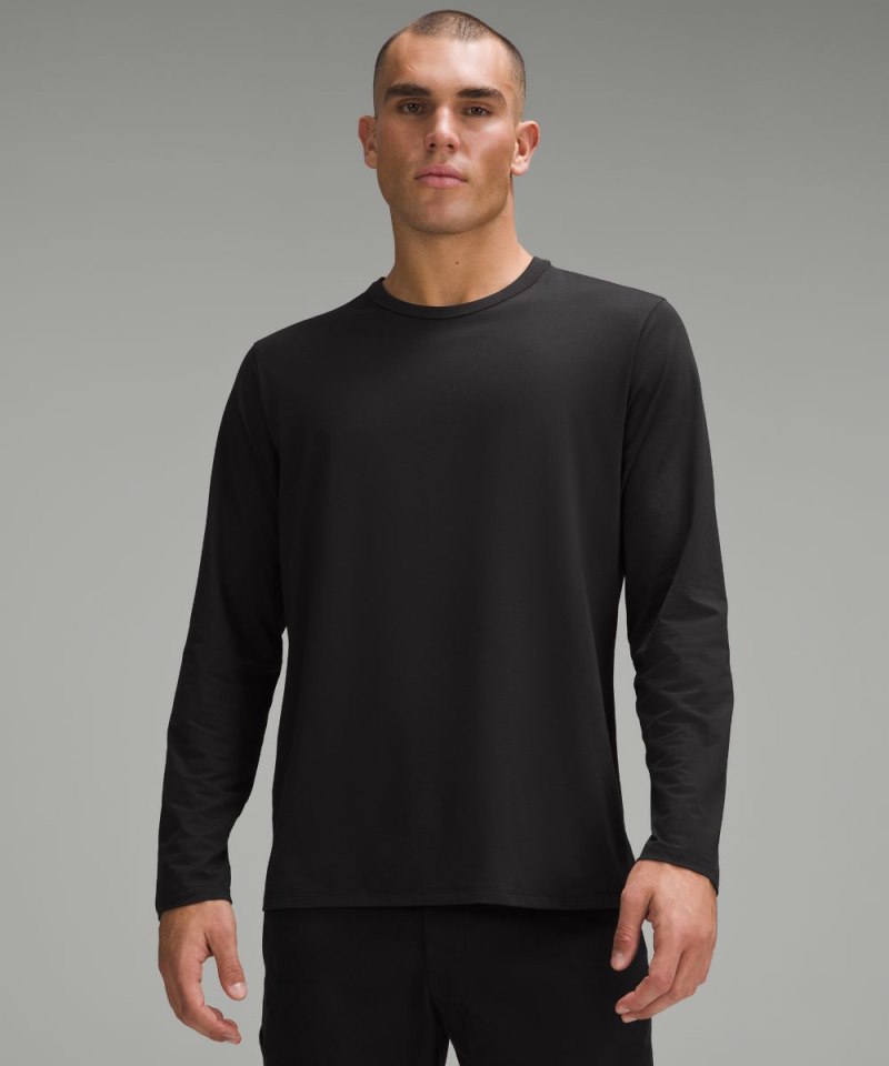 Lululemon | Men's Fundamental Long-Sleeve Shirt Black