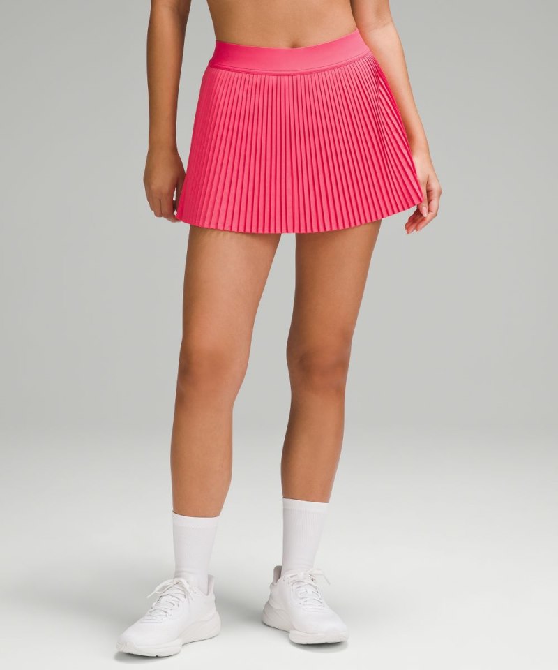 Lululemon | Women's Varsity High-Rise Pleated Tennis Skirt Glaze Pink