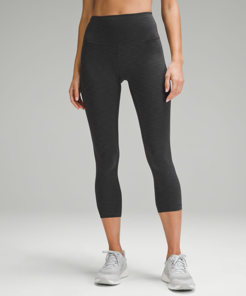 Lululemon | Women's Wunder Train High-Rise Crop 23"L Heathered G