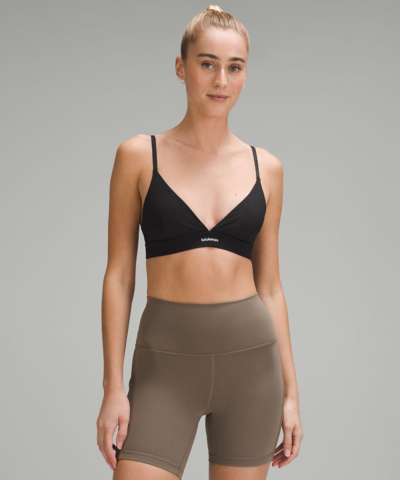 Lululemon | Women's License to Train Triangle Bra Light Support, A / B Cup Black