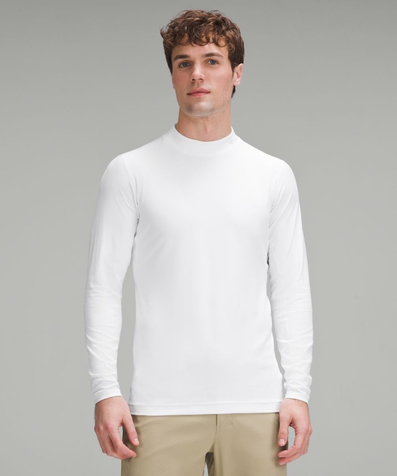 Lululemon | Men's Mockneck Golf Long-Sleeve Baselayer White