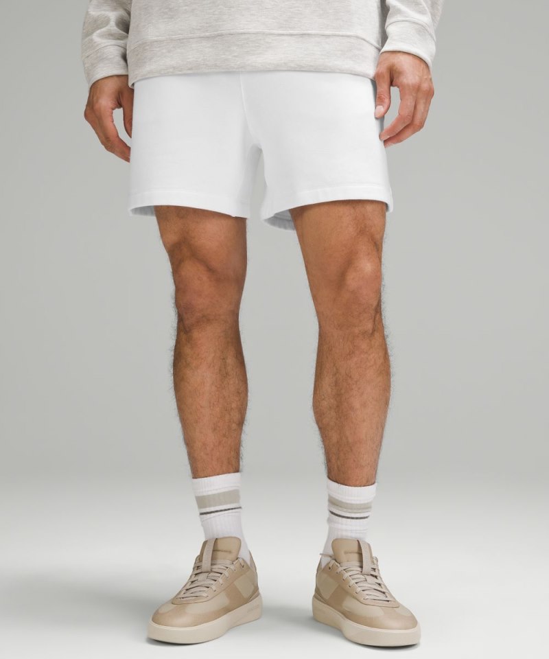 Lululemon | Men's Steady State Short 5"L White