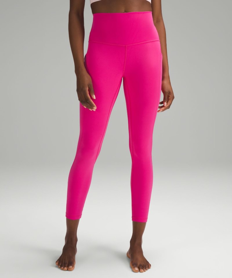 Lululemon | Women's Align High-Rise Pant with Pockets 25"L Sonic Pink