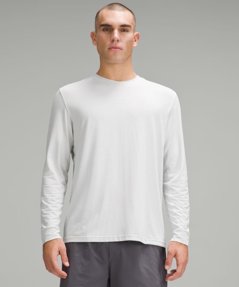 Lululemon | Men's License to Train Relaxed-Fit Long-Sleeve Shirt Vapor