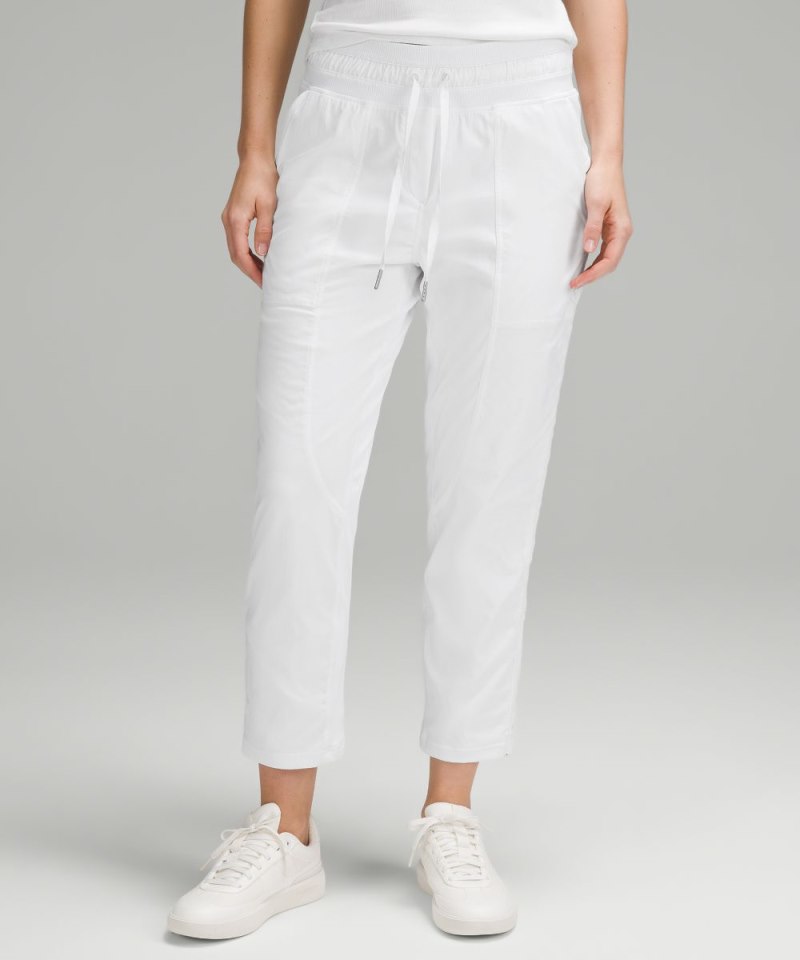 Lululemon | Women's Dance Studio Mid-Rise Cropped Pant White