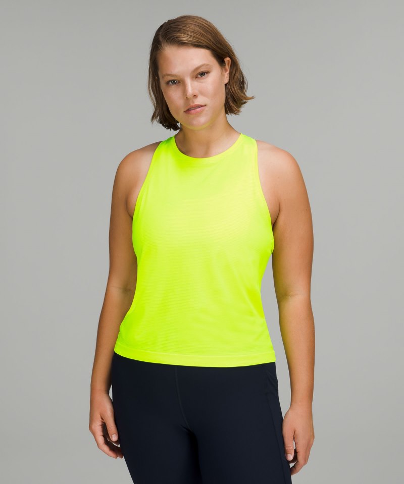 Lululemon | Women's Swiftly Tech High-Neck Tank Top 2.0 Race Len