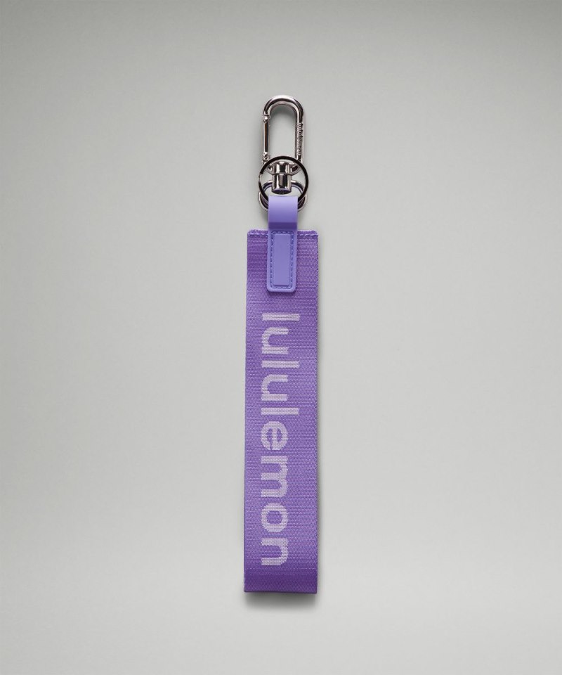 Lululemon | Men's Never Lost Keychain Dark Lavender / White Opal