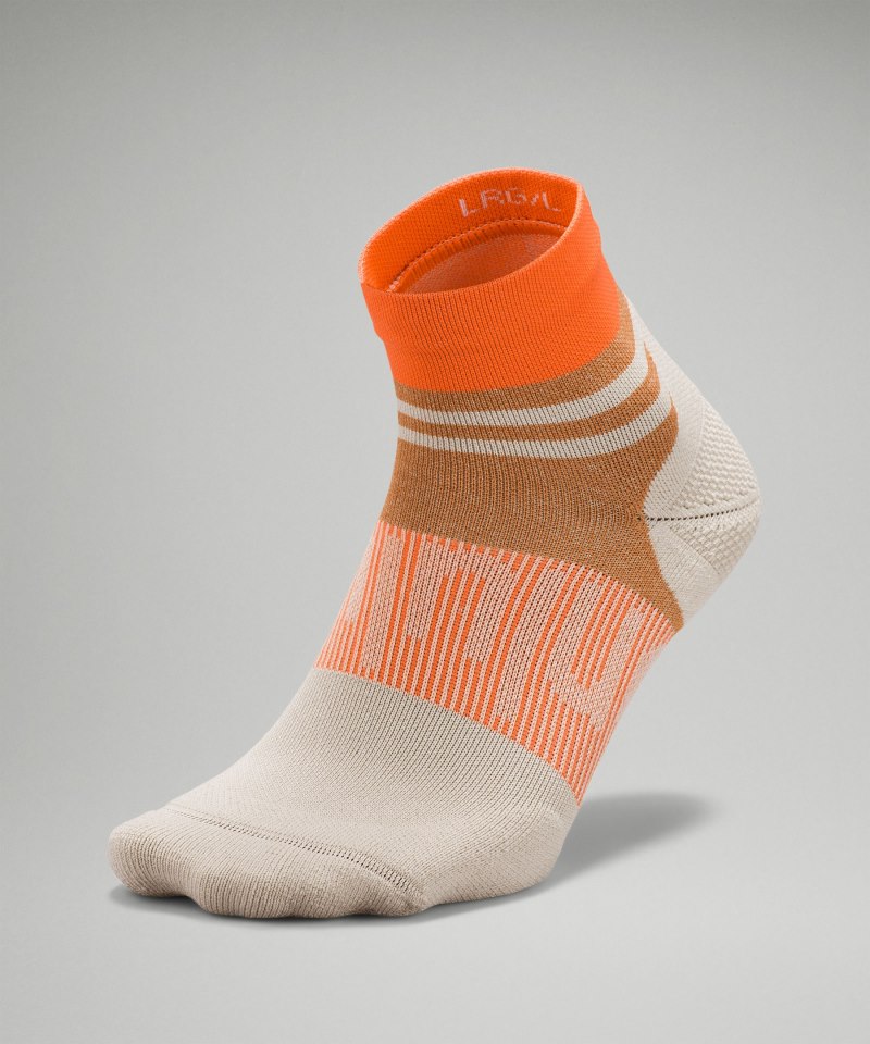 Lululemon | Men's Power Stride Ankle Sock Multi-Colour Raw Linen