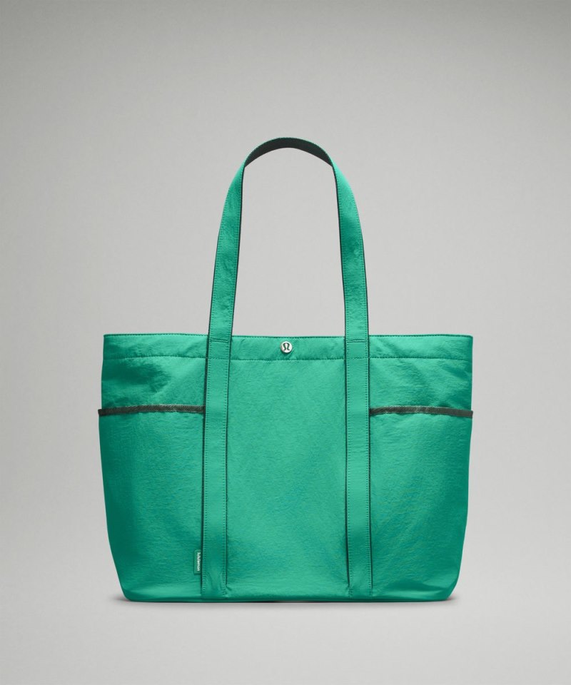 Lululemon | Women's Daily Multi-Pocket Tote Bag 20L Cascadia Green / Legacy Green