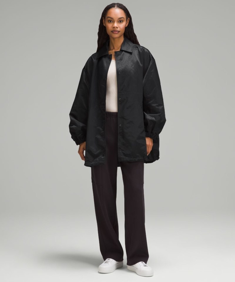 Lululemon | Women's Lightweight Oversized Coaches Jacket Black