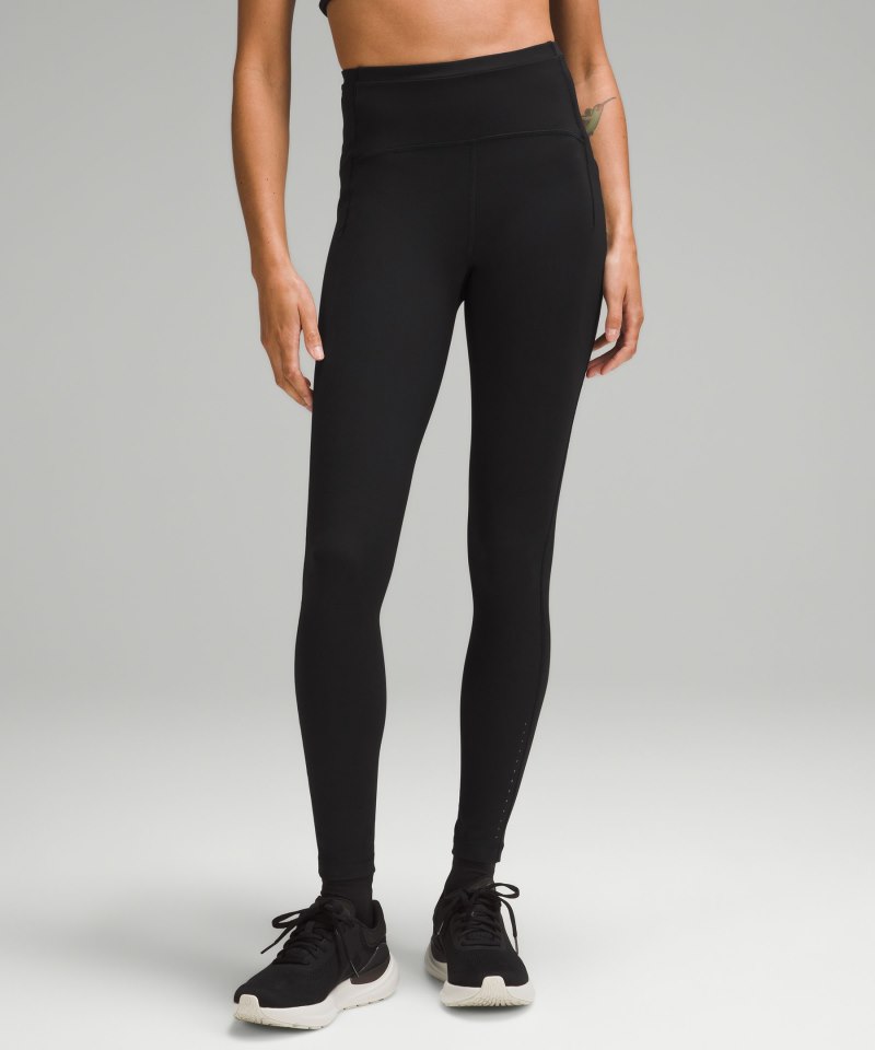 Lululemon | Women's Swift Speed High-Rise Tight 28"L Brushed Luxtreme Black