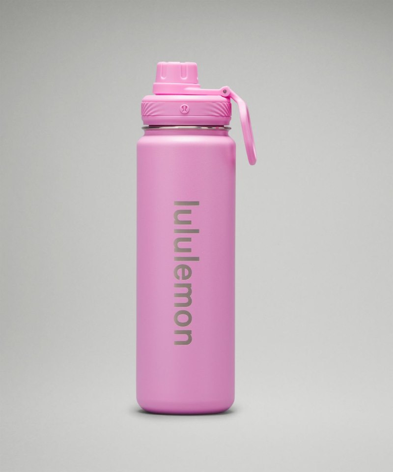 Lululemon | Women's Back To Life Sport Bottle 24oz Dahlia Mauve