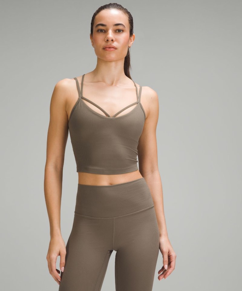 Lululemon | Women's Align Strappy Ribbed Tank Top Nomad