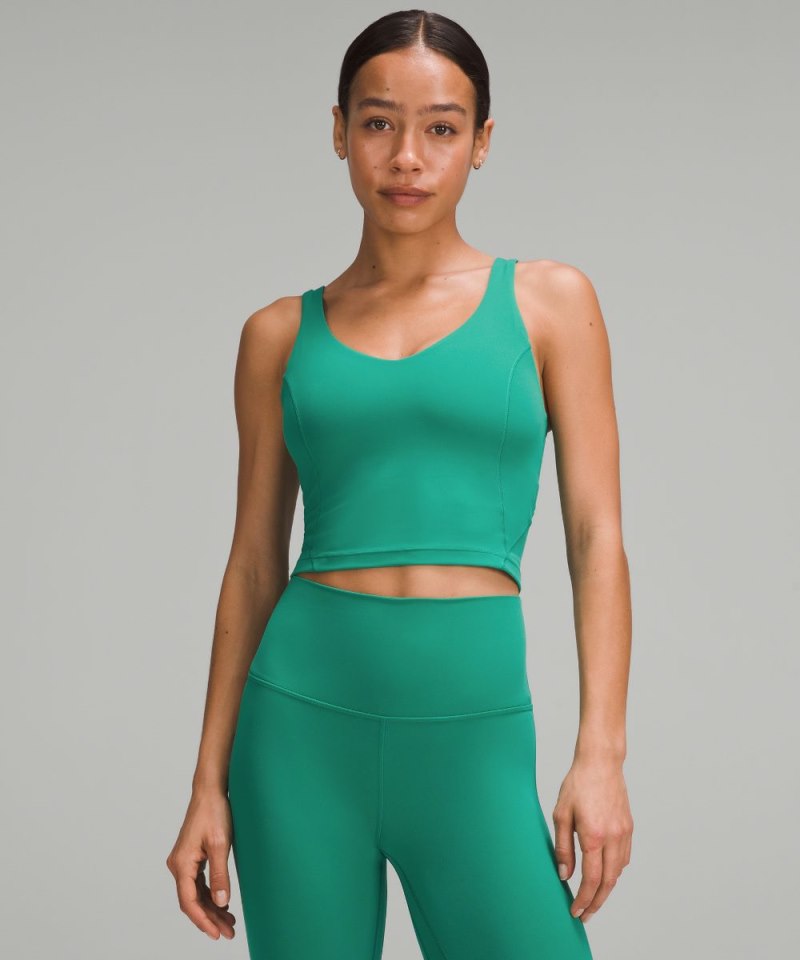 Lululemon | Women's Align Tank Top Light Support, C / D Cup Cascadia Green