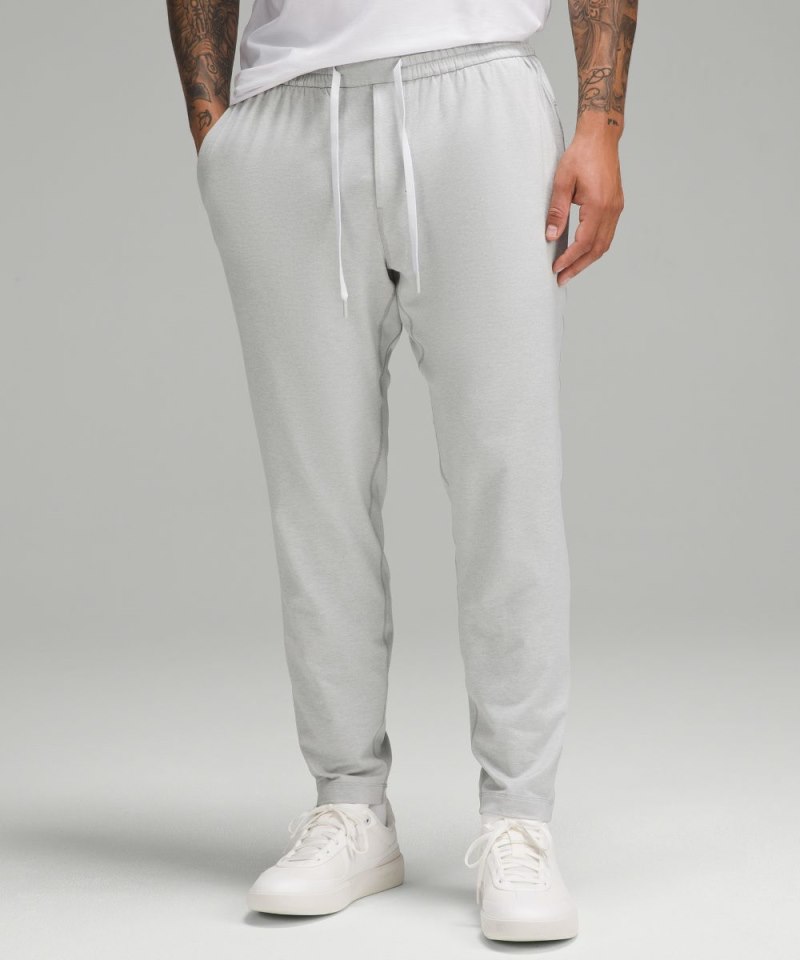 Lululemon | Men's Soft Jersey Tapered Pant Heathered Vapor / Heathered Silver Drop