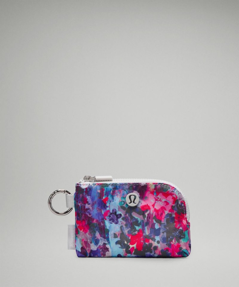 Lululemon | Women's Clippable Card Pouch Flower Glide Multi / Vapor