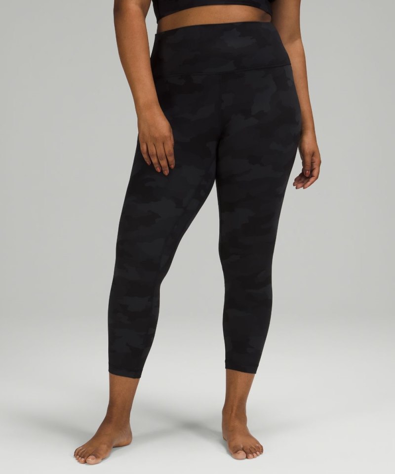 Lululemon | Women's Align High-Rise Pant 25"L Heritage 365 Camo Deep Coal Multi