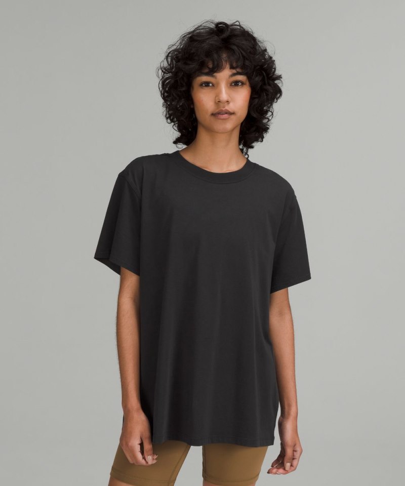 Lululemon | Women's All Yours Cotton T-Shirt Black