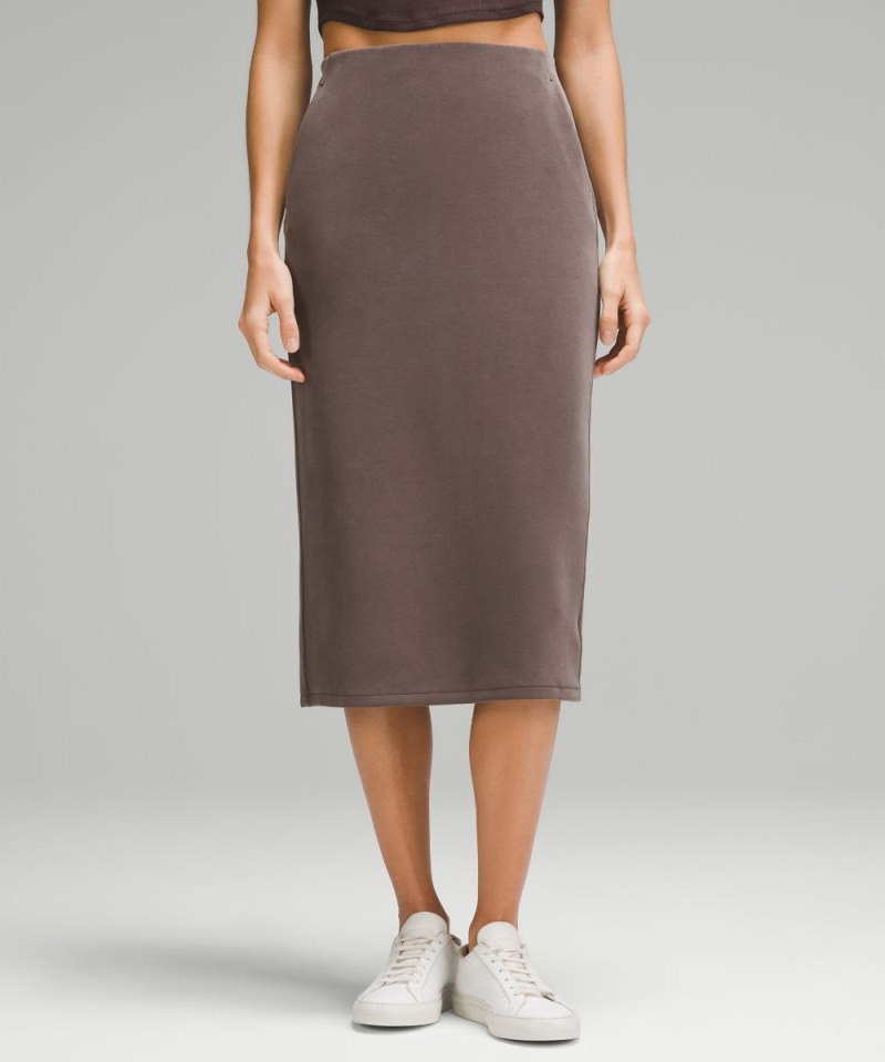 Lululemon | Women's Softstreme High-Rise Midi Skirt Espresso (not available)