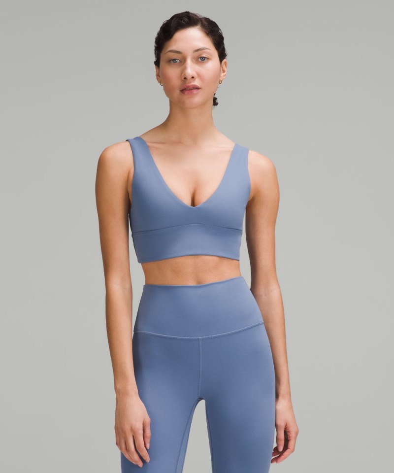 Lululemon | Women's Align V-Neck Bra Light Support, A / B Cup Oa