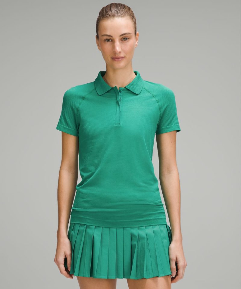 Lululemon | Women's Swiftly Tech Short-Sleeve Polo Shirt Cascadi