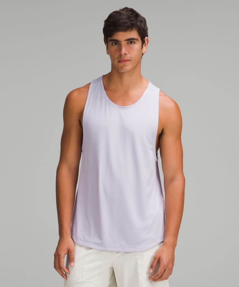 Lululemon | Men's License to Train Tank Top Lilac Ether