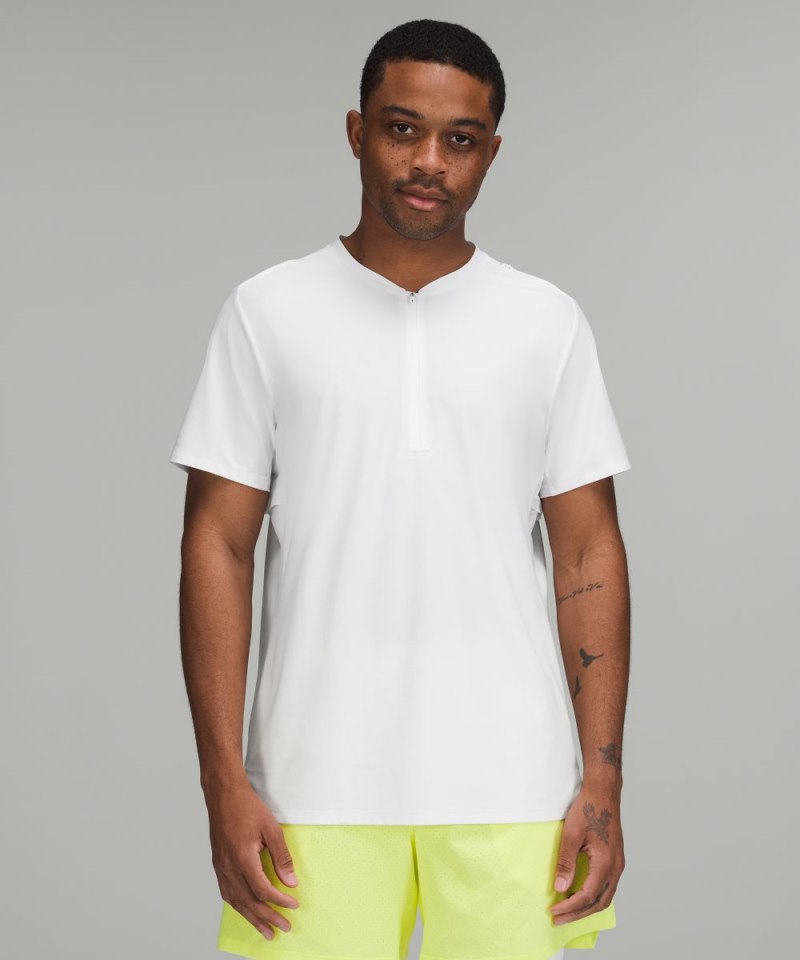 Lululemon | Men's Ventilated Tennis Short-Sleeve Shirt White