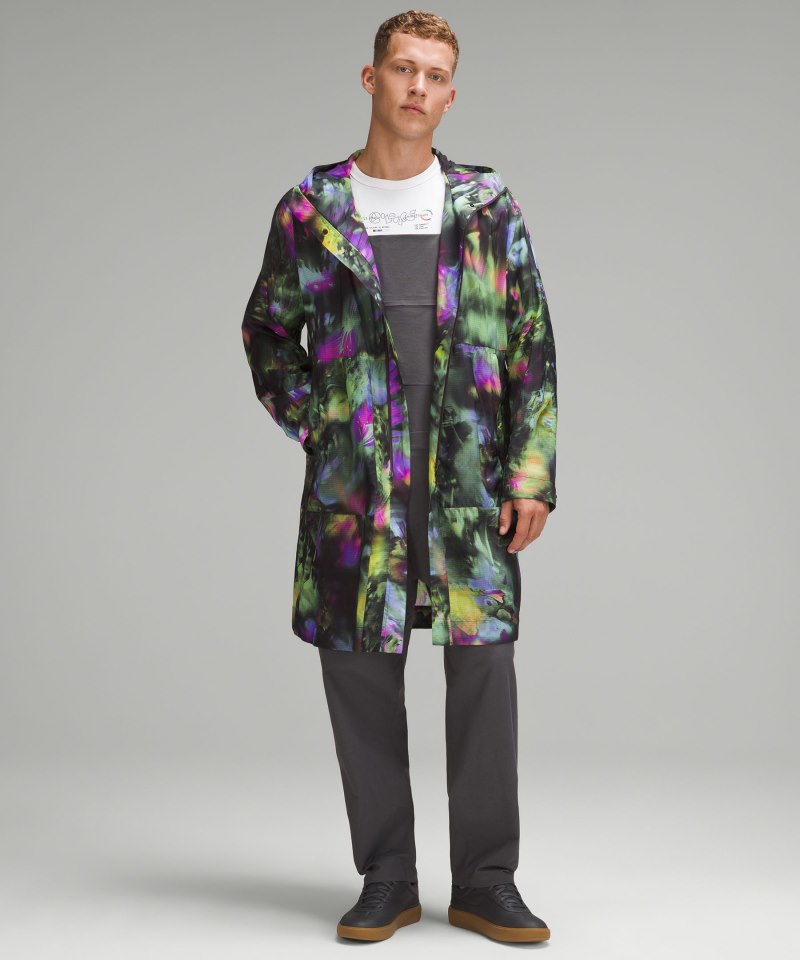 Lululemon | Men's lab Packable Parka Pride Discotheque MAX Multi