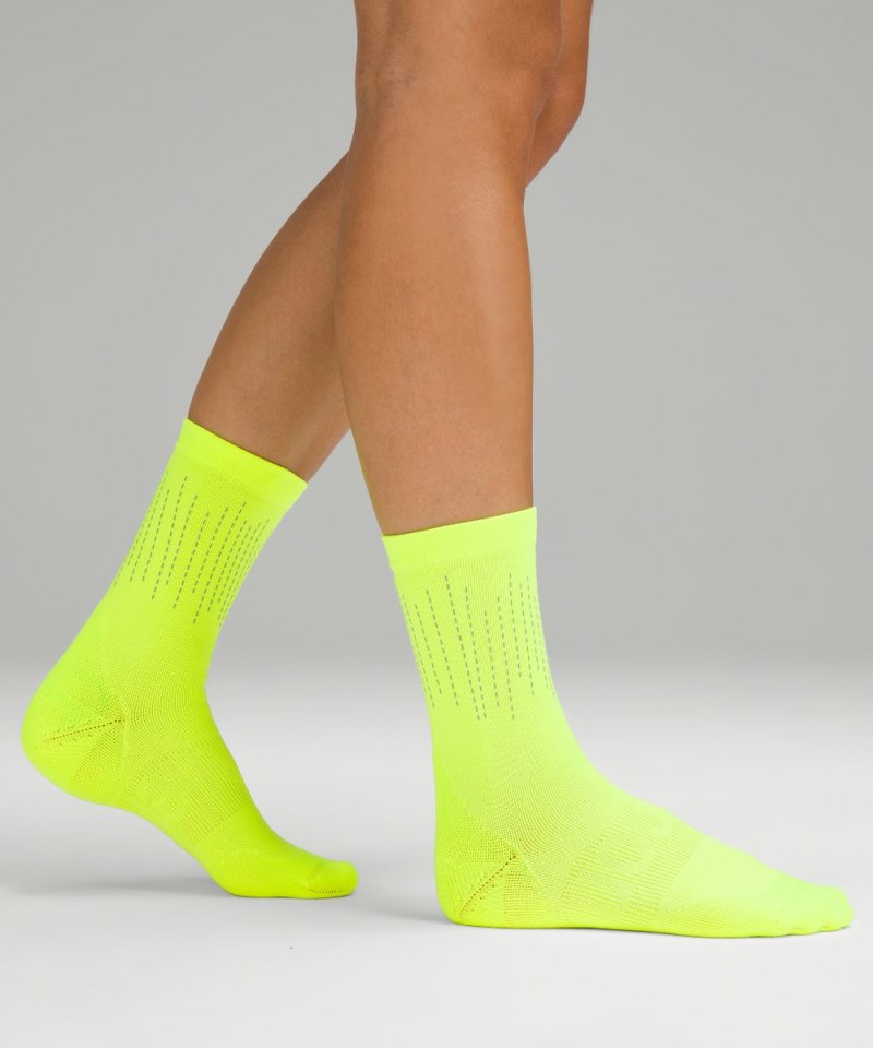 Lululemon | Women's WoPower Stride Crew Socks Reflective Highlig