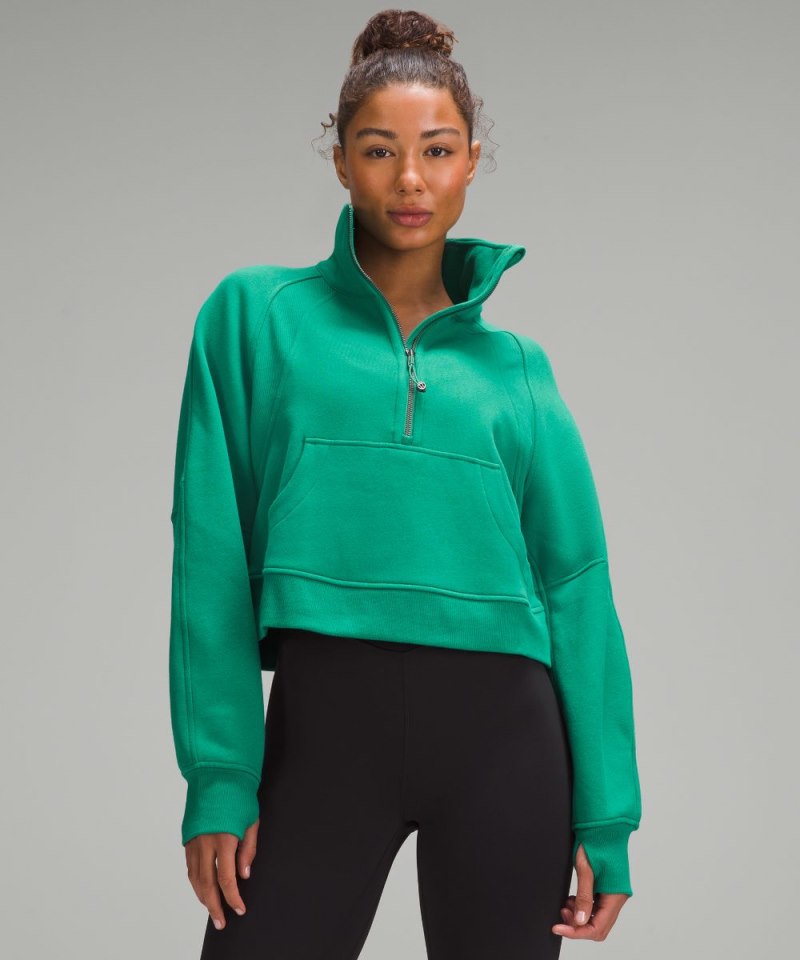 Lululemon | Women's Scuba Oversized Funnel-Neck Half Zip Cascadi