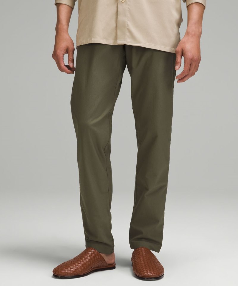 Lululemon | Men's ABC Classic-Fit Trouser 30"L Smooth Twill Army Green