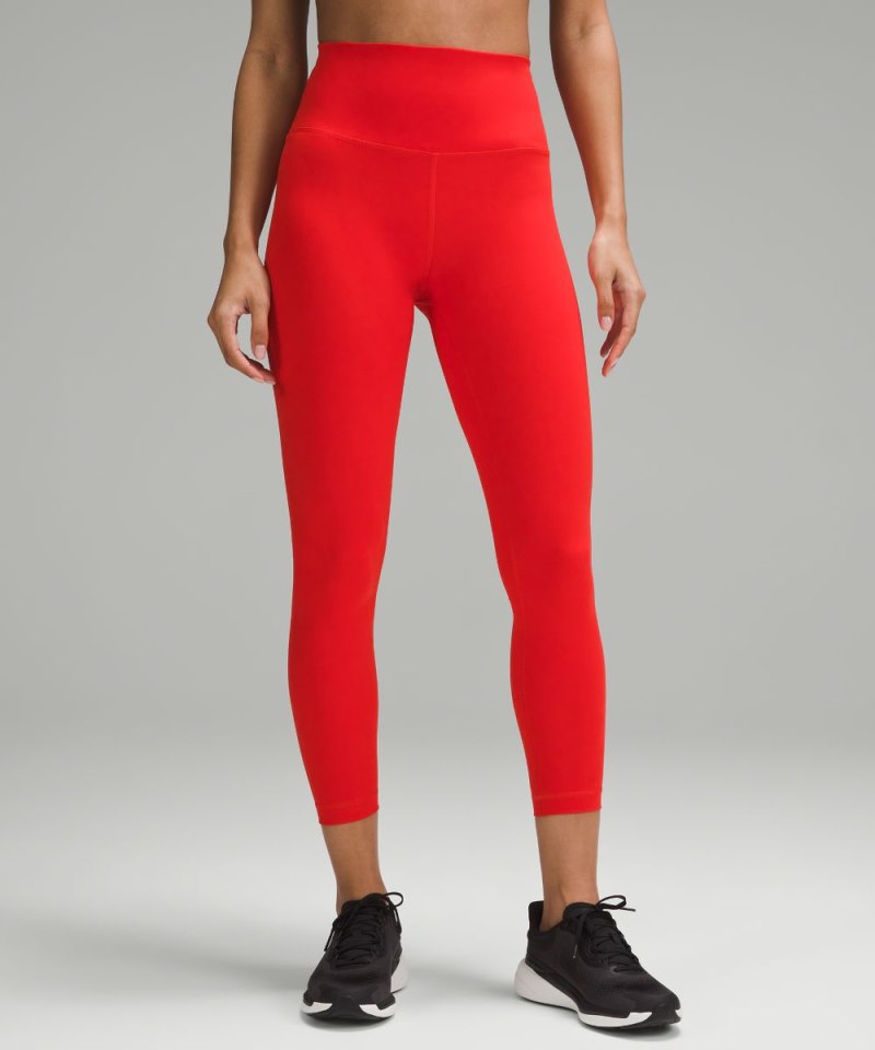 Lululemon | Women's Wunder Train High-Rise Tight 25"L Hot Heat