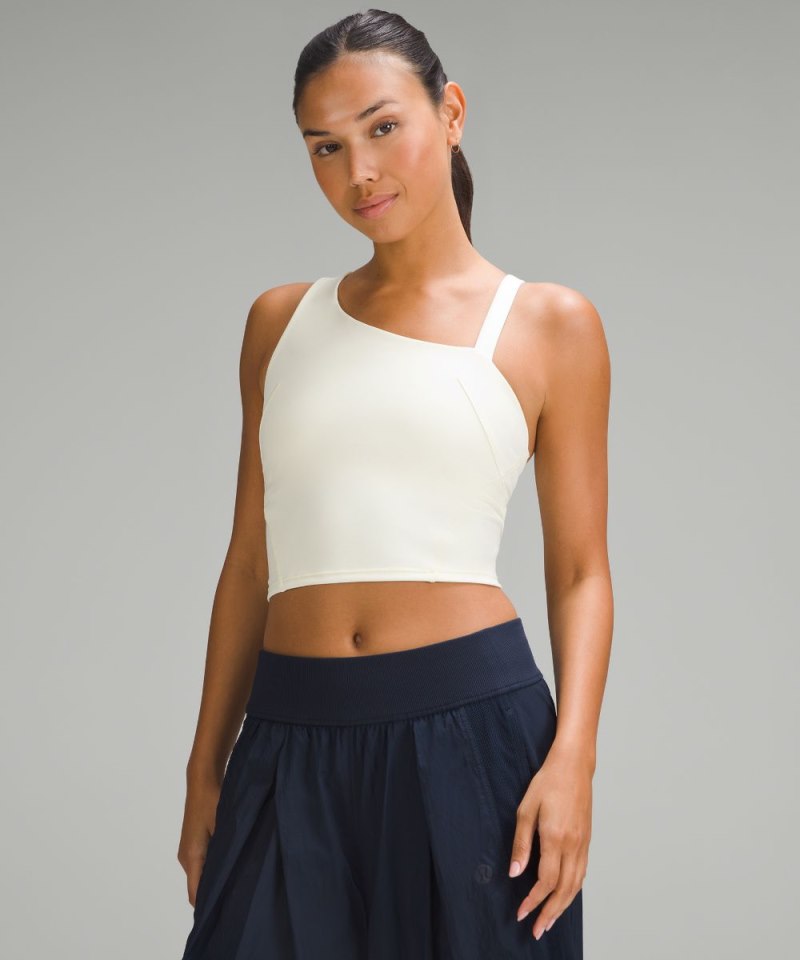 Lululemon | Women's Everlux Asymmetrical Tennis Tank Top Medium Support, B / C Cup Sundance