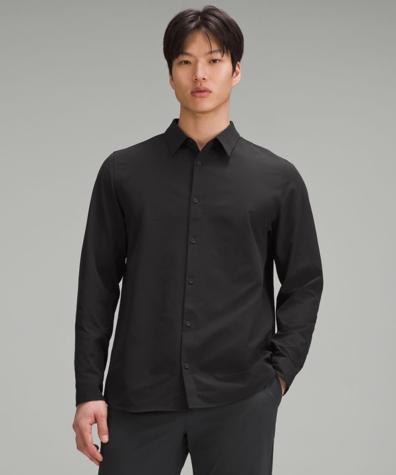 Lululemon | Men's New Venture Classic-Fit Long-Sleeve Shirt Black