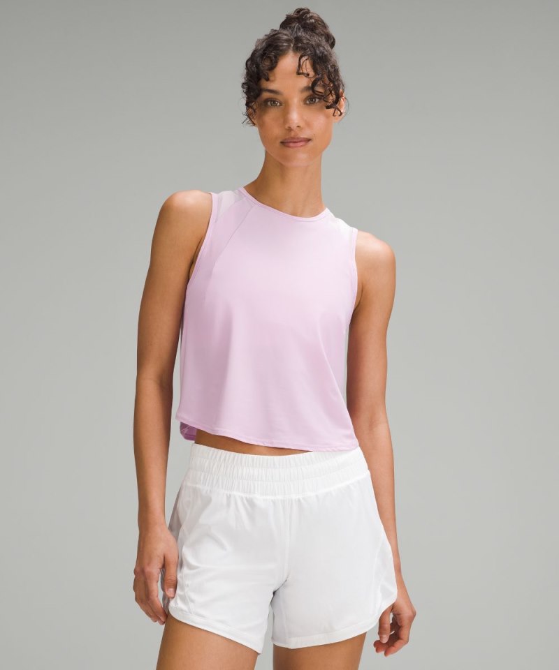 Lululemon | Women's Sculpt Cropped Tank Top Vitapink