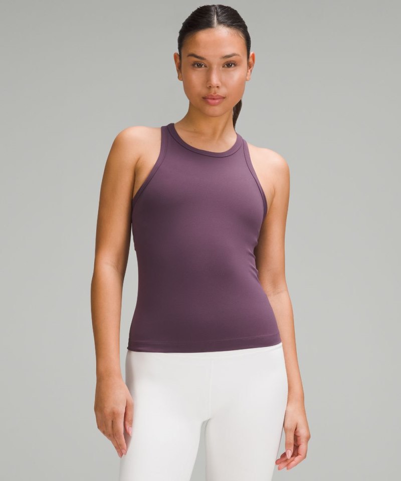 Lululemon | Women's Align Waist-Length Racerback Tank Top Grape Thistle