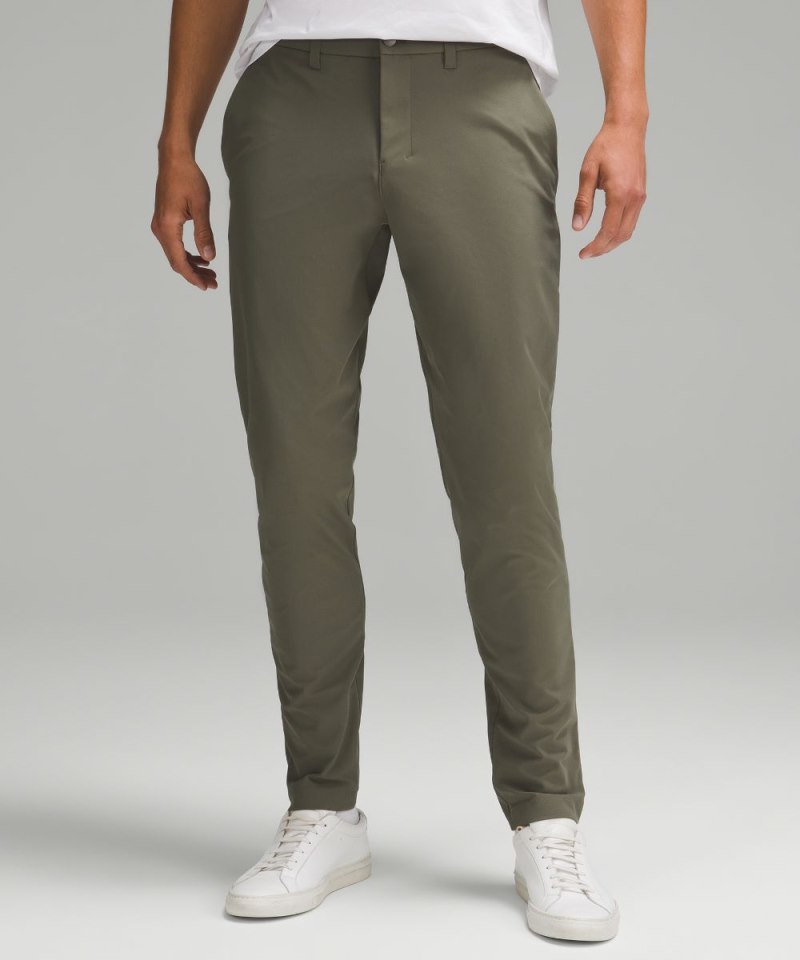 Lululemon | Men's ABC Slim-Fit Trouser 30"L Warpstreme Army