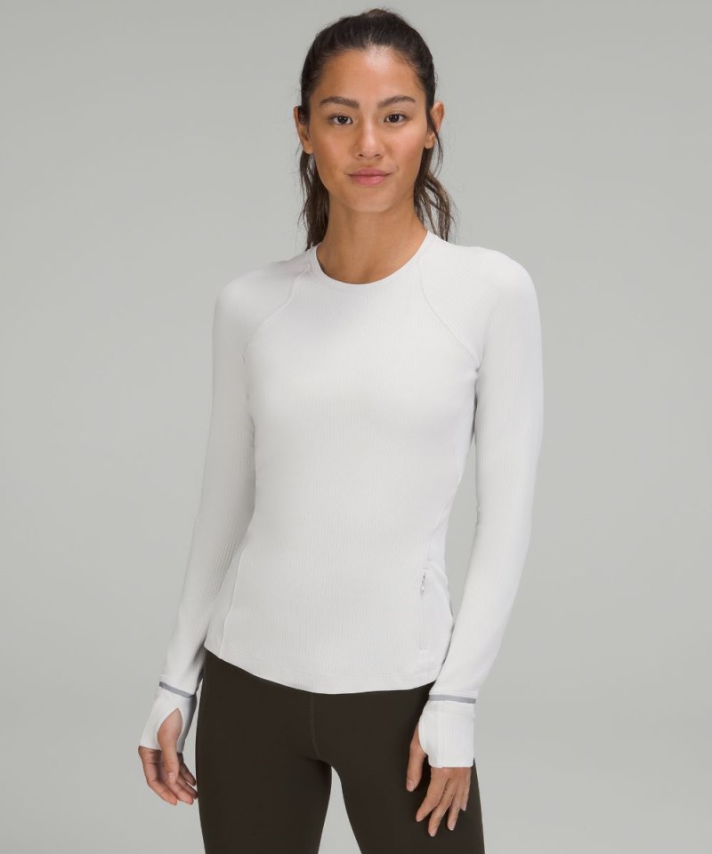 Lululemon | Women's It's Rulu Run Ribbed Long-Sleeve Shirt Vapor