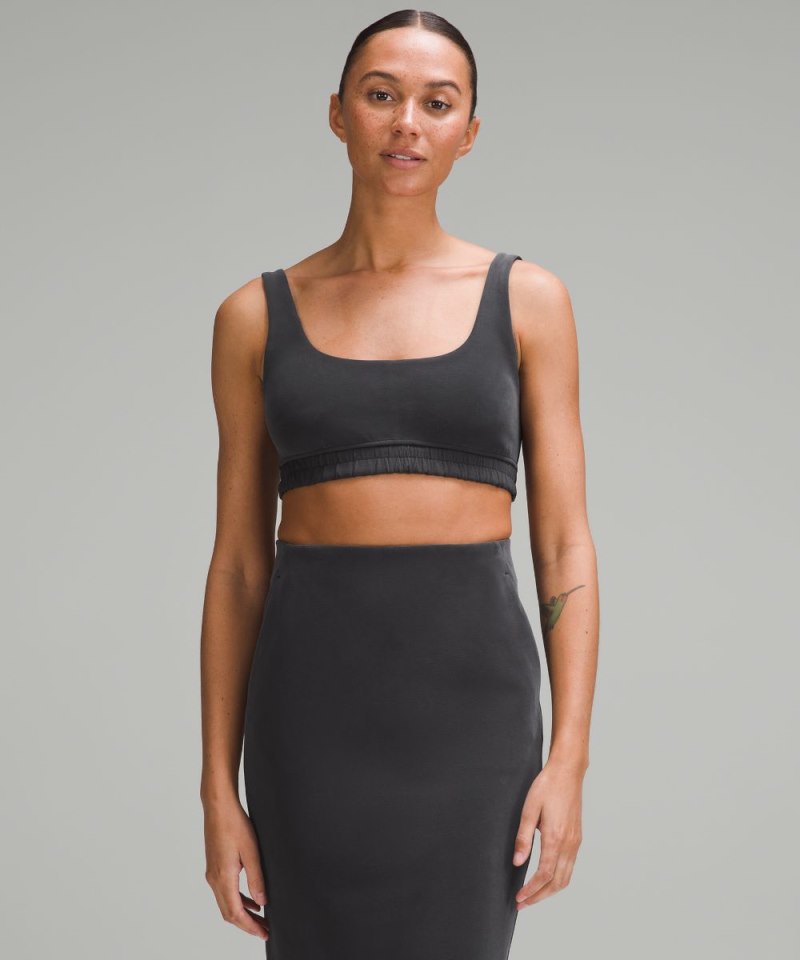 Lululemon | Women's Softstreme Scoop-Neck Bra B / C Cup Black