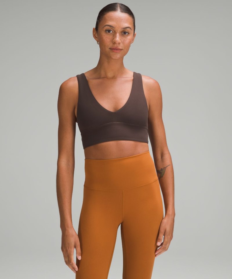 Lululemon | Women's Align V-Neck Bra Light Support, A / B Cup Espresso (not available)