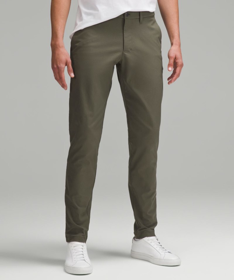 Lululemon | Men's ABC Slim-Fit Trouser 32"L Smooth Twill Army Green