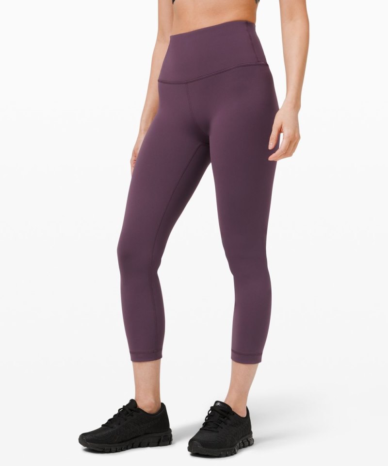 Lululemon | Women's Wunder Train High-Rise Crop 23"L Grape Thist