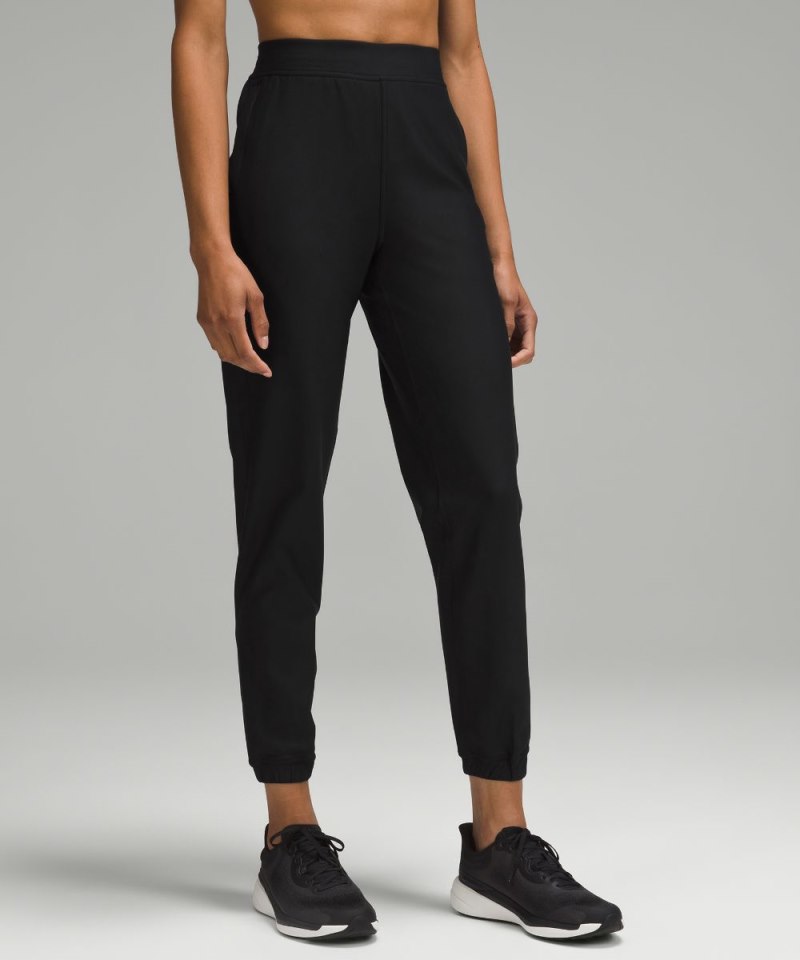 Lululemon | Women's Adapted State High-Rise Fleece Jogger Full Length Black