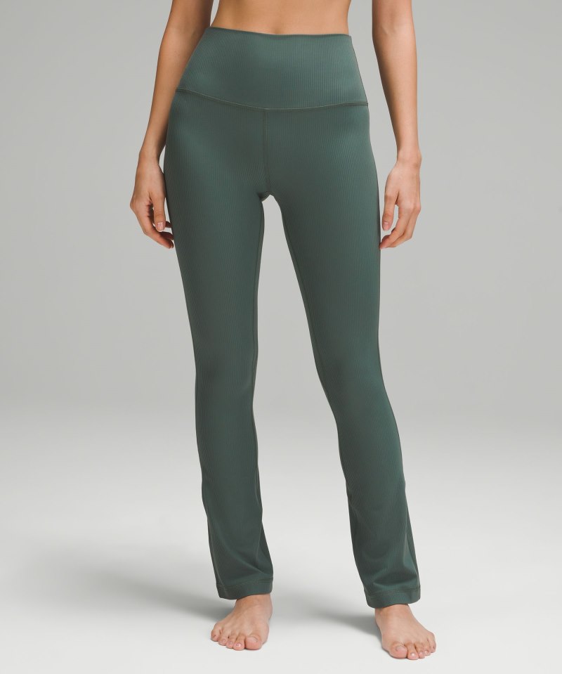 Lululemon | Women's Align Ribbed High-Rise Mini-Flared Pant Extr