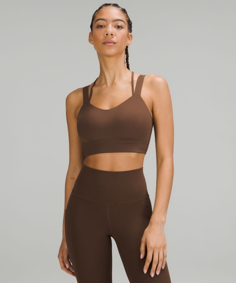 Lululemon | Women's Like a Cloud Longline Bra Light Support, D / DD Cup Java (not available)